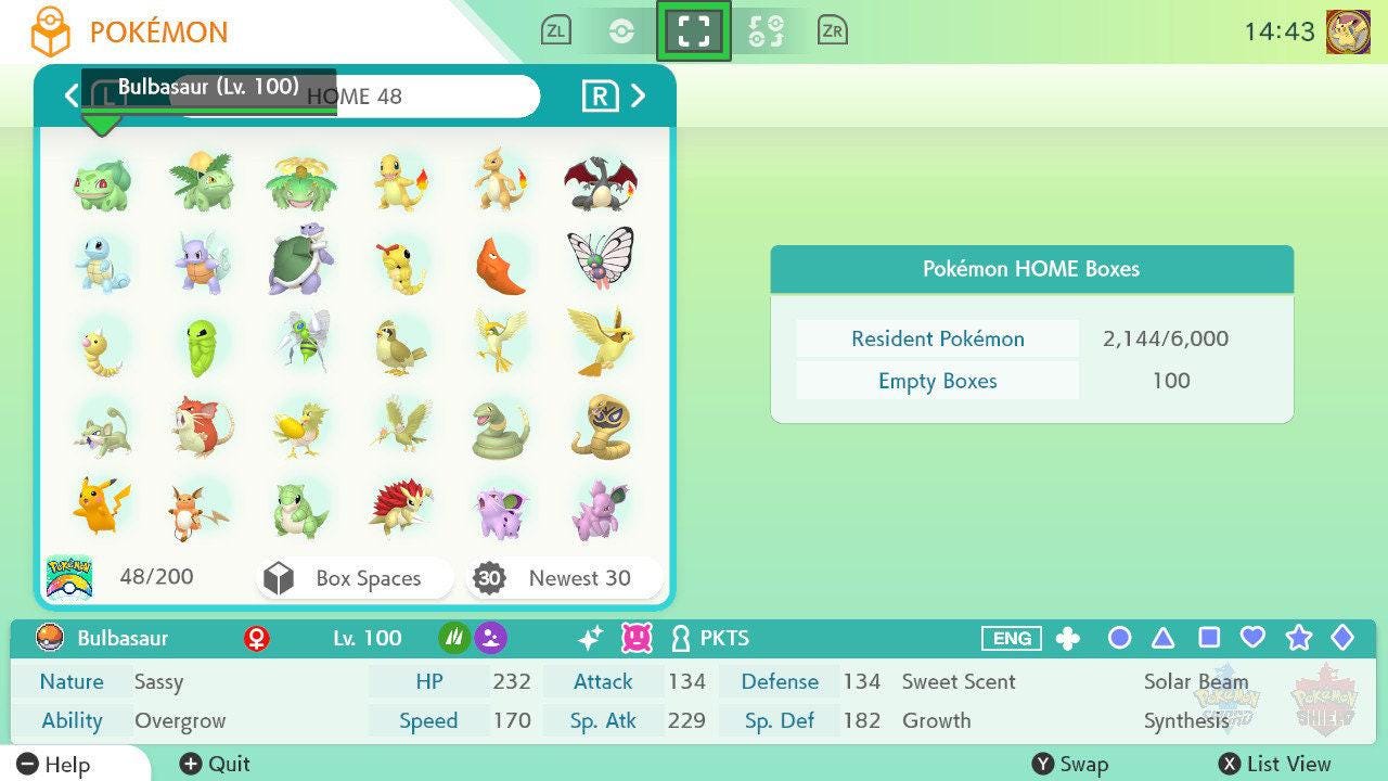 Pokemon HOME 6IV Shiny KANTO POKEDEX Pokemon Scarlet Violet Pokemon Sword Shield - Pokémon Scarlet & Violet digital Pokémon