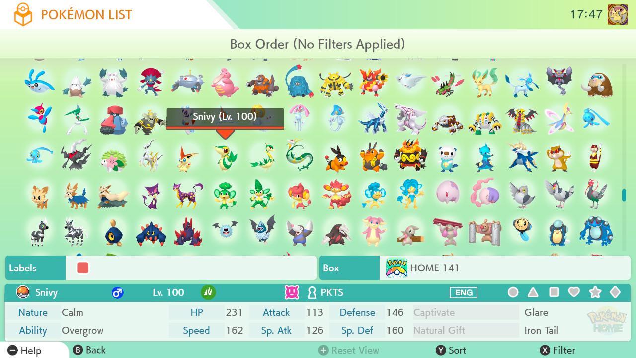 Non-Shiny Living Dex Gen 1-7 Pokemon Home, Complete Pokedex All Forms, Legendaries - Pokémon HOME digital Pokémon trade image