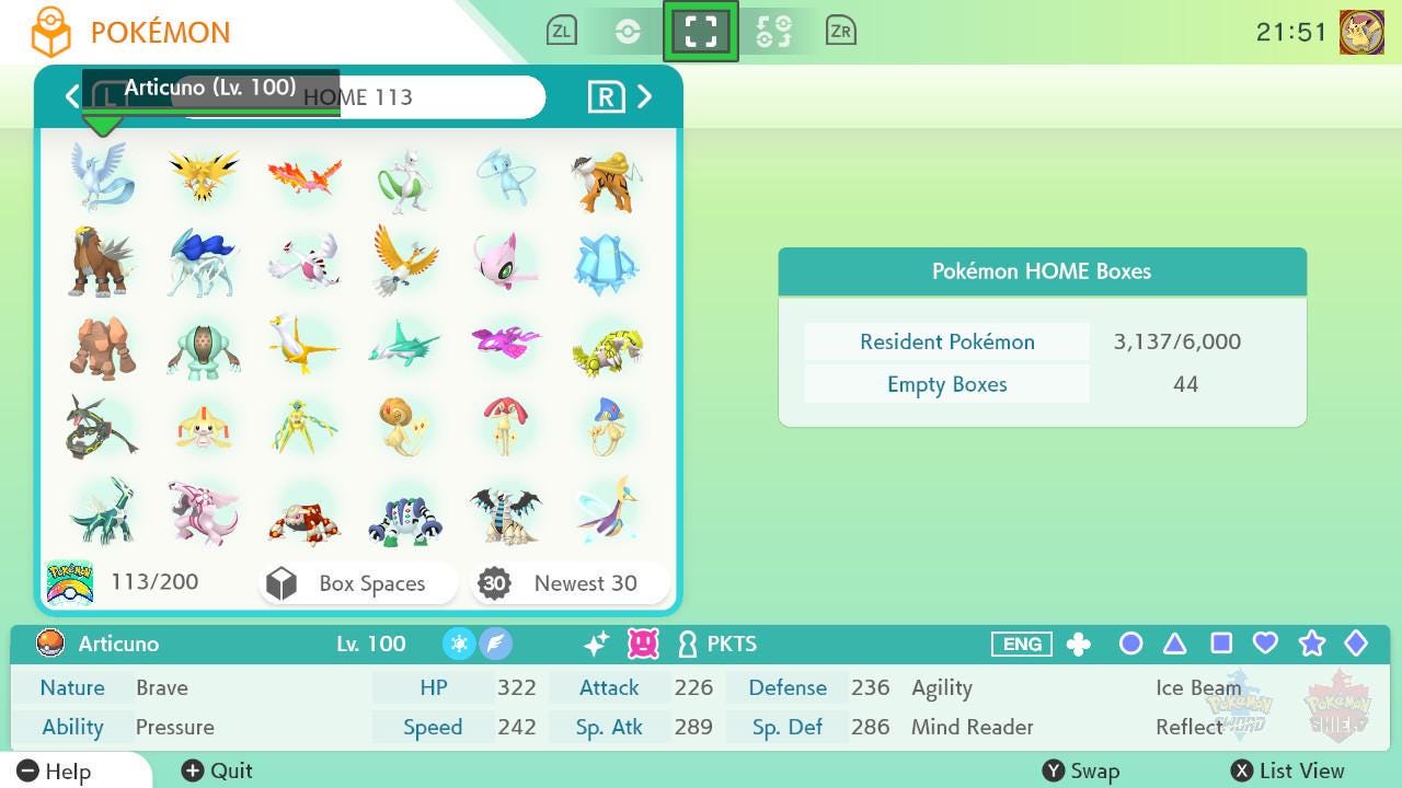 Pokemon HOME 6IV SHINY LEGENDARIES Pokemon Scarlet Violet Pokemon Sword Shield - Pokémon Scarlet & Violet digital Pokémon
