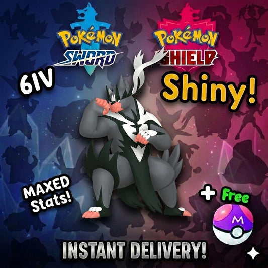Shiny Urshifu Pokemon Sword Shield 6IV Competitive Battle Ready - Pokémon Sword & Shield digital Pokémon trade by