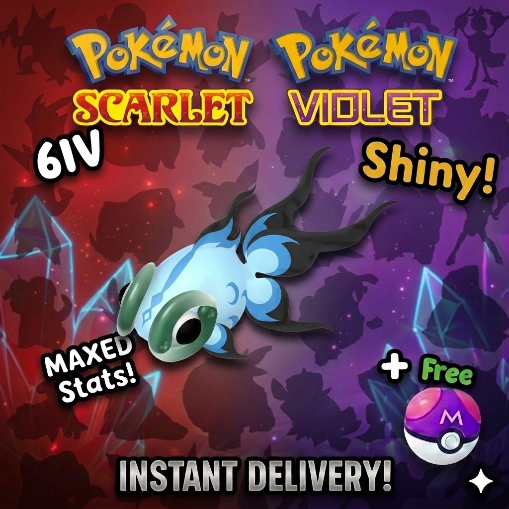 Shiny 6IV CHI YU Paldea Event Switch 2 Scarlet Violet Pokémon Battle Ready Competitive Free