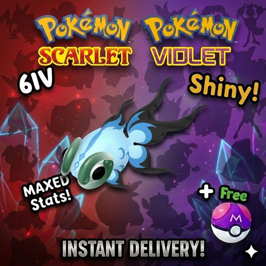 Shiny 6IV CHI YU Paldea Event Switch 2 Scarlet Violet Pokémon Battle Ready Competitive Free