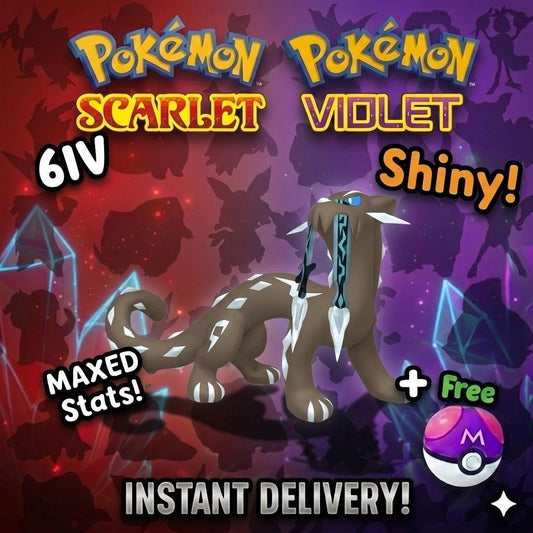 Shiny 6IV CHIEN PAO Paldea Event Switch 2 Scarlet Violet Pokémon Battle Ready Competitive Free