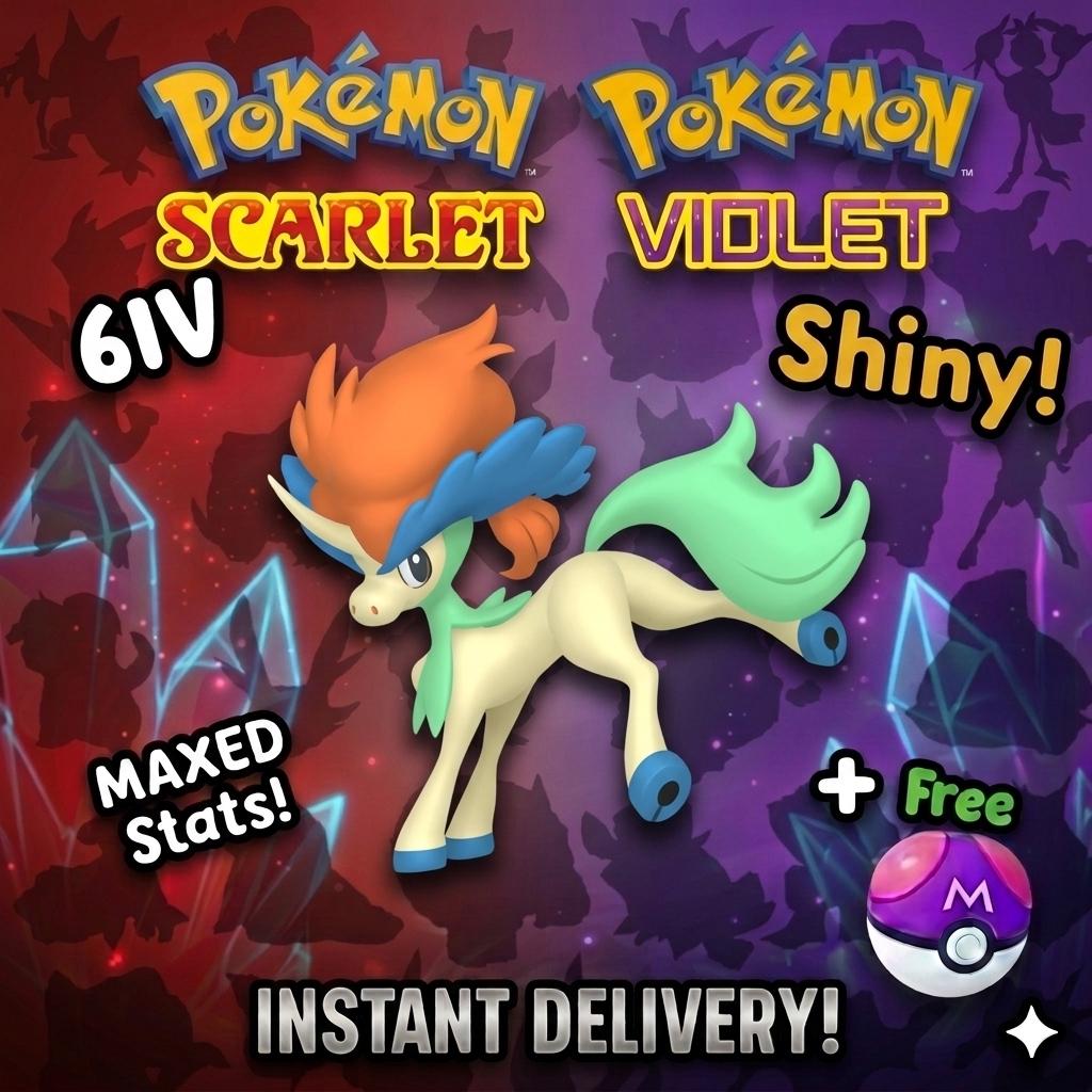 Shiny KELDEO Pokémon Scarlet and Violet 6IV Pokemon Legend ZA Competitive Mythical Pokemon