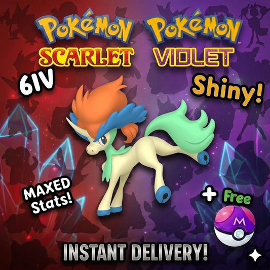 Shiny KELDEO Pokémon Scarlet and Violet 6IV Pokemon Legend ZA Competitive Mythical Pokemon