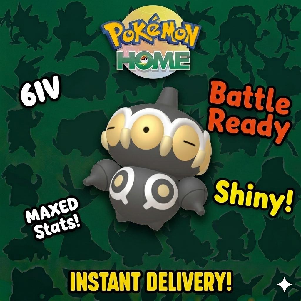 Shiny CLAYDOL Pokémon HOME 6IV Competitive Battle Ready