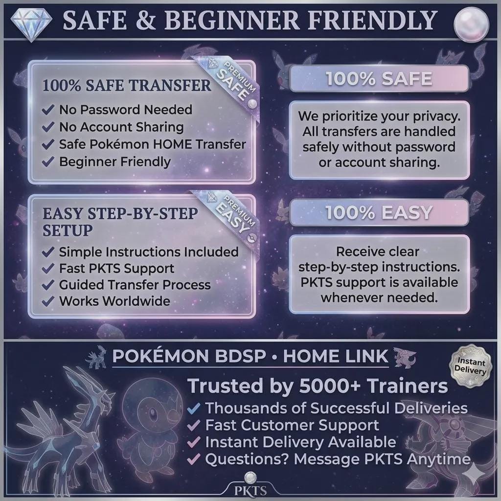 Complete Brilliant Diamond Shining Pearl Pokedex 550 Pokémon HOME Living Dex - Pokémon Brilliant Diamond & Shining Pearl