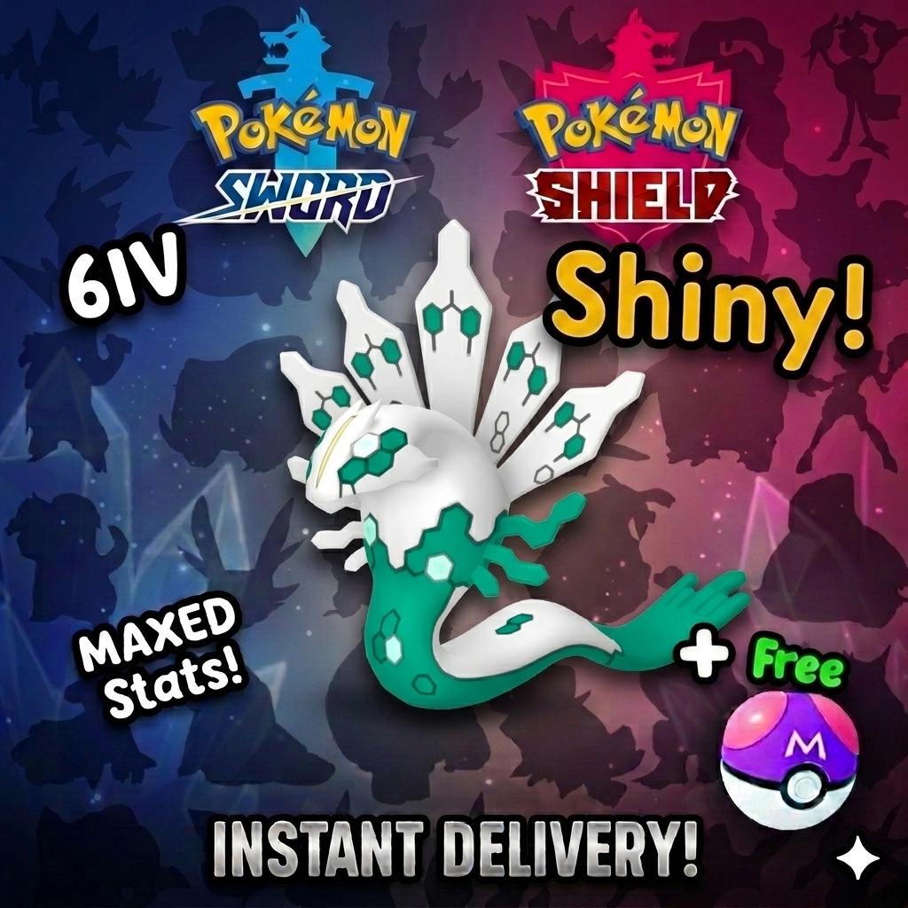 Shiny ZYGARDE Pokemon Sword Shield 6IV Competitive Battle Ready
