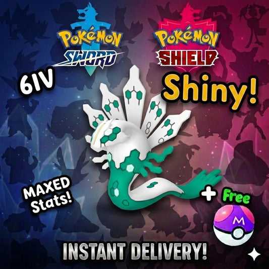 Shiny ZYGARDE Pokemon Sword Shield 6IV Competitive Battle Ready