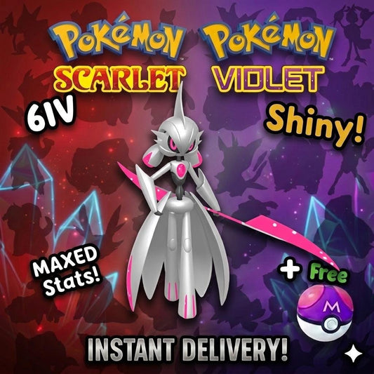 SHINY 6iv IRON VALIANT Pokémon Scarlet and Violet 6IV Competitive Battle Ready