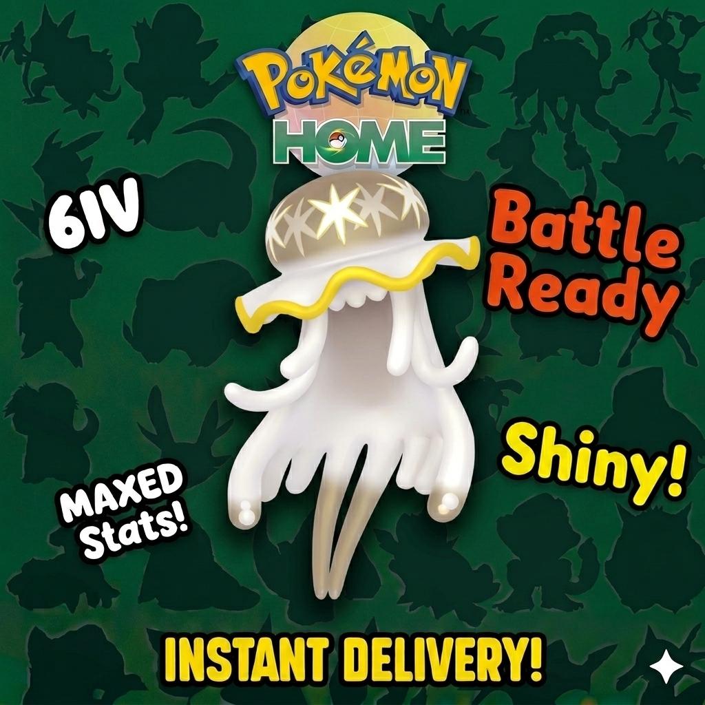 Shiny NIHILEGO Pokémon HOME 6IV Competitive Battle Ready