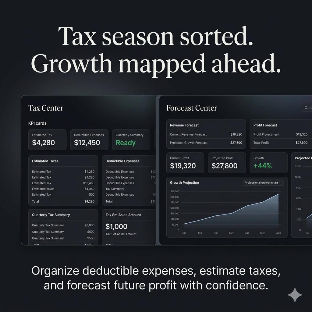 Small Business Spreadsheet Profit and Expense Tracker with Bookkeeping Dashboard Cash Flow for Freelancers Self Employed Google Sheets Excel - PokeTradingShop