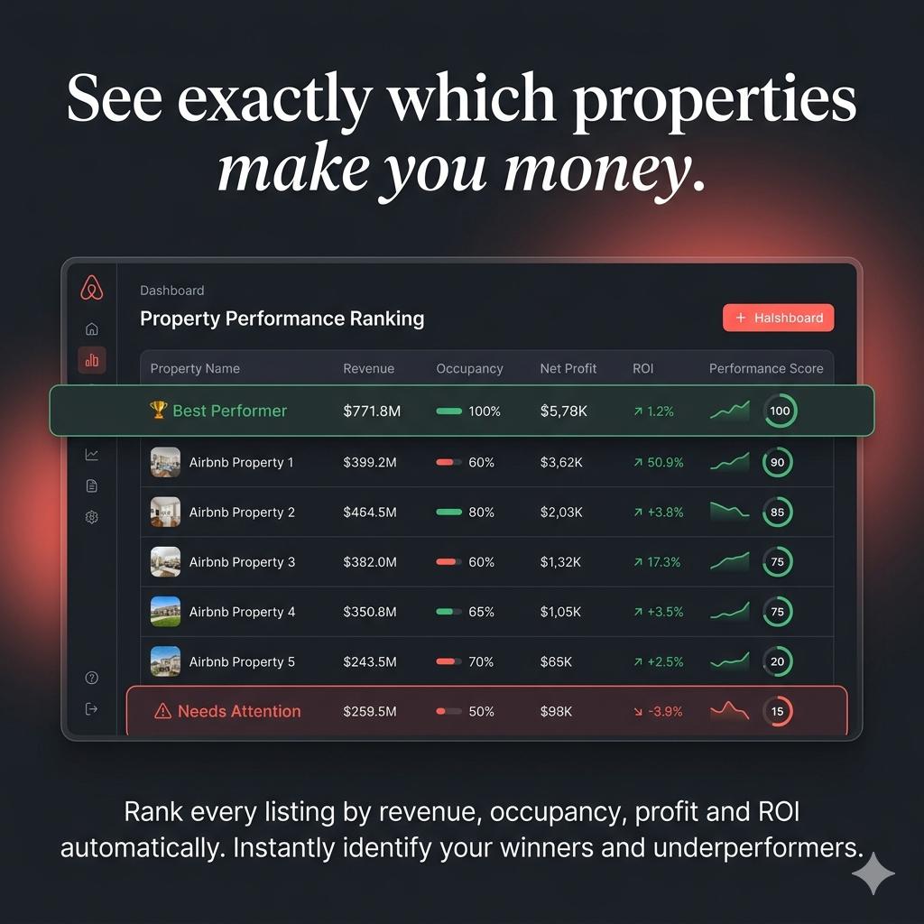 Airbnb Spreadsheet Short Term Rental Tracker Income Expense Profit Dashboard for Airbnb Hosts VRBO Hosts Google Sheets Excel - PokeTradingShop