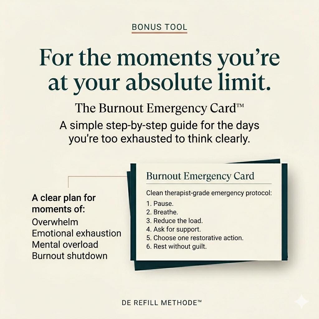 Burnout Recovery Workbook to Restore Your Energy and Rest Without Guilt Gentle Self Care Journal for Exhaustion Overwhelm Emotional Burnout - PokeTradingShop