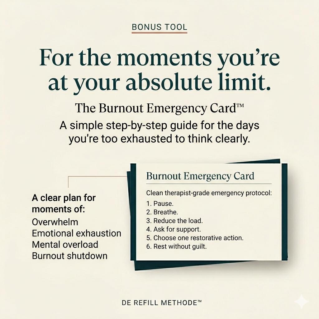 Burnout Recovery Workbook to Restore Your Energy and Rest Without Guilt Gentle Self Care Journal for Exhaustion Overwhelm Emotional Burnout - Image 5