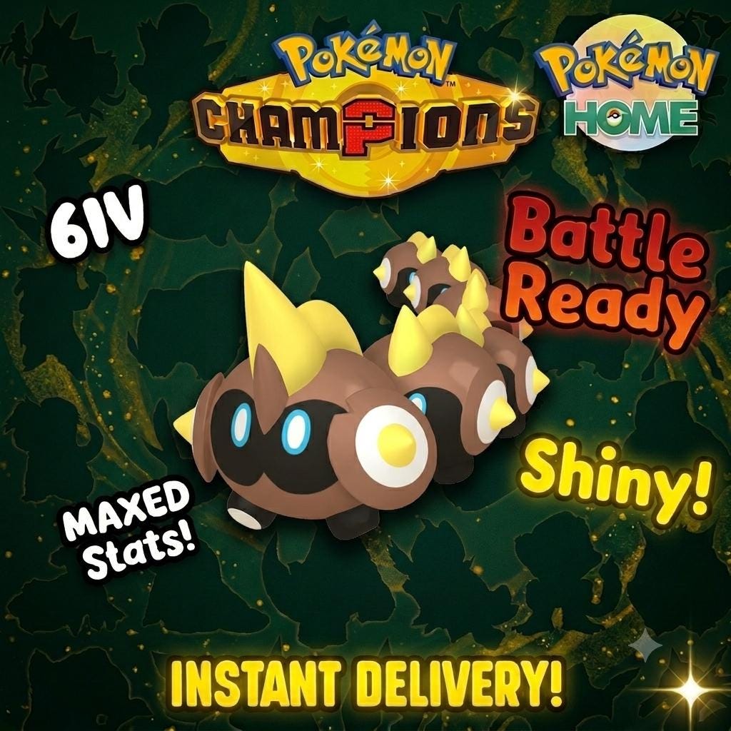 Shiny Falinks Pokémon Champions 6IV Competitive Battle Ready - PokeTradingShop