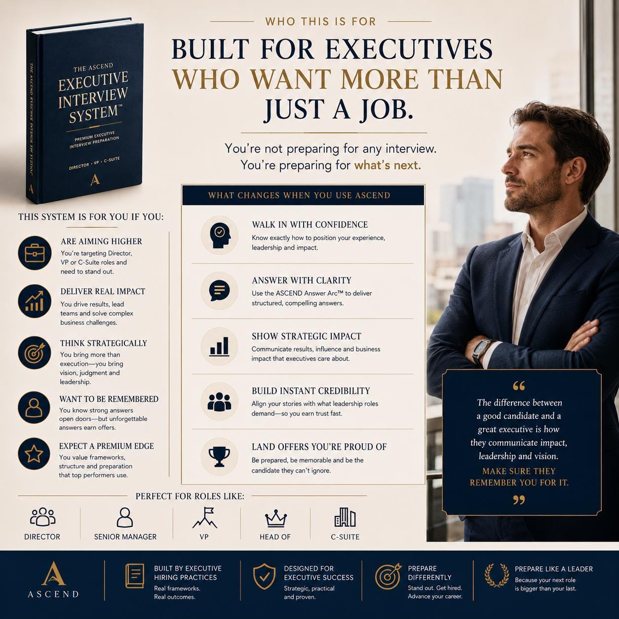 Executive Interview Prep Guide for Director VP and C Suite Leadership Interview Workbook PDF Download - PokeTradingShop