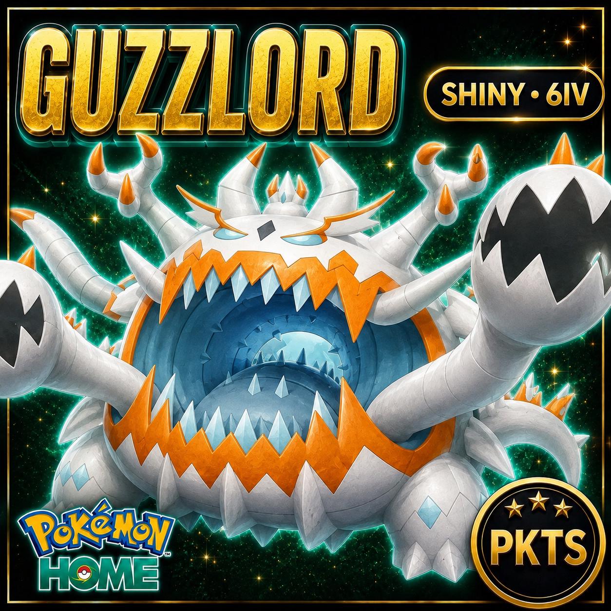 Shiny GUZZLORD Pokémon HOME 6IV Competitive Battle Ready