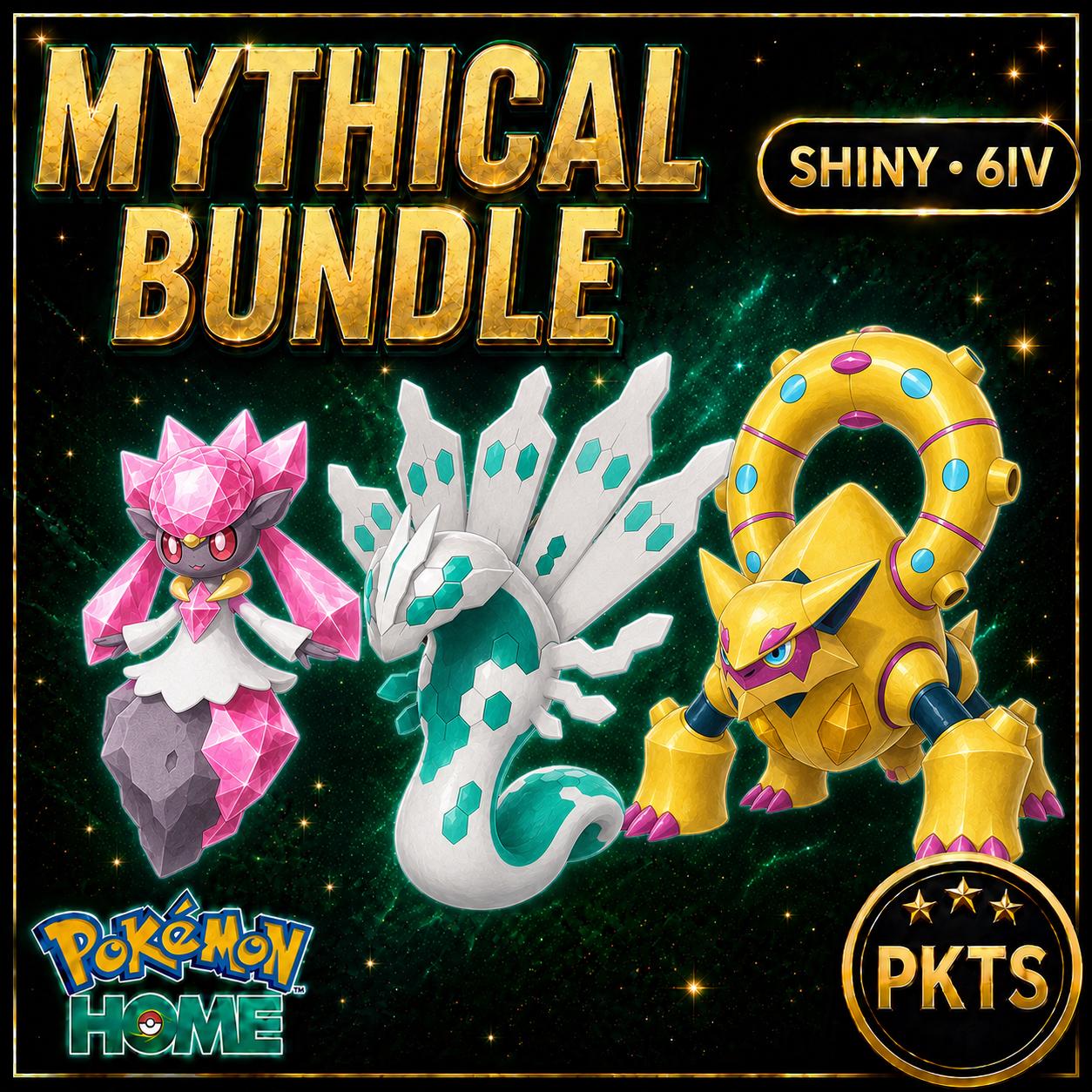 Pokemon HOME Mythical Bundle Set Custom Ot Event Sv Trade FAST DELIVERY Ready