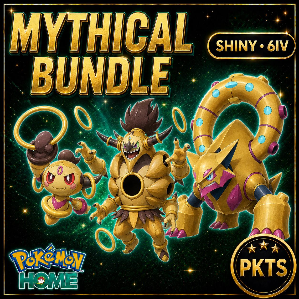 Pokemon HOME Mythical Bundle Set Custom Ot Event Sv Trade FAST DELIVERY Ready