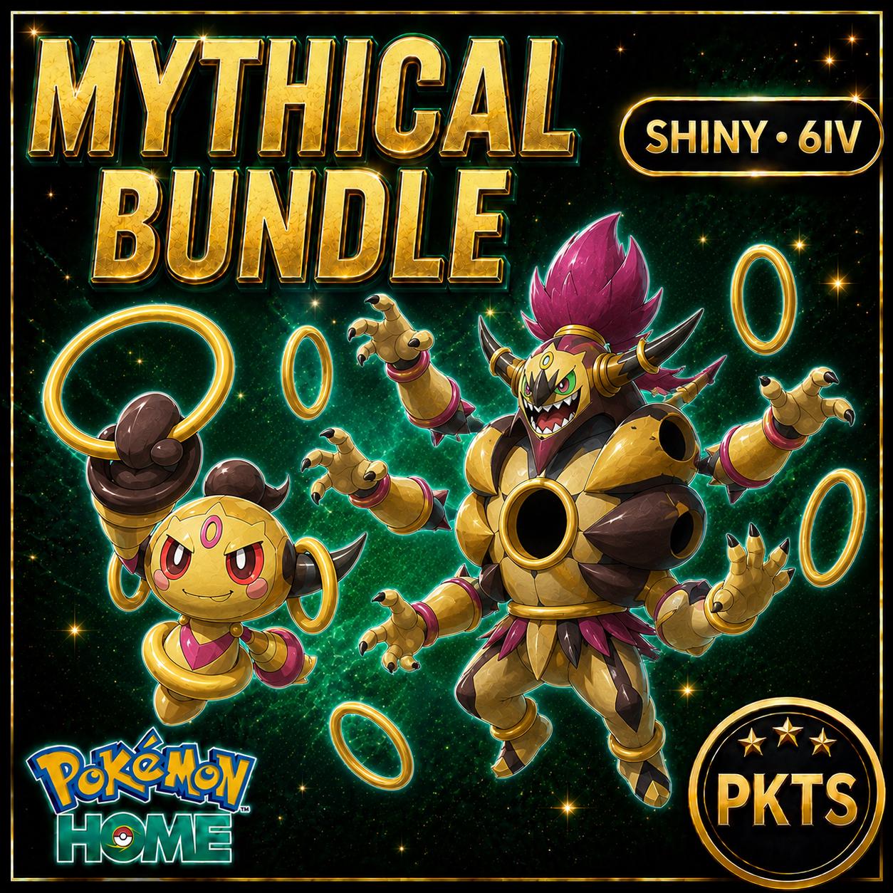 Pokemon HOME Hoopa Double Form Bundle Custom Ot Event Sv Trade FAST DELIVERY Ready
