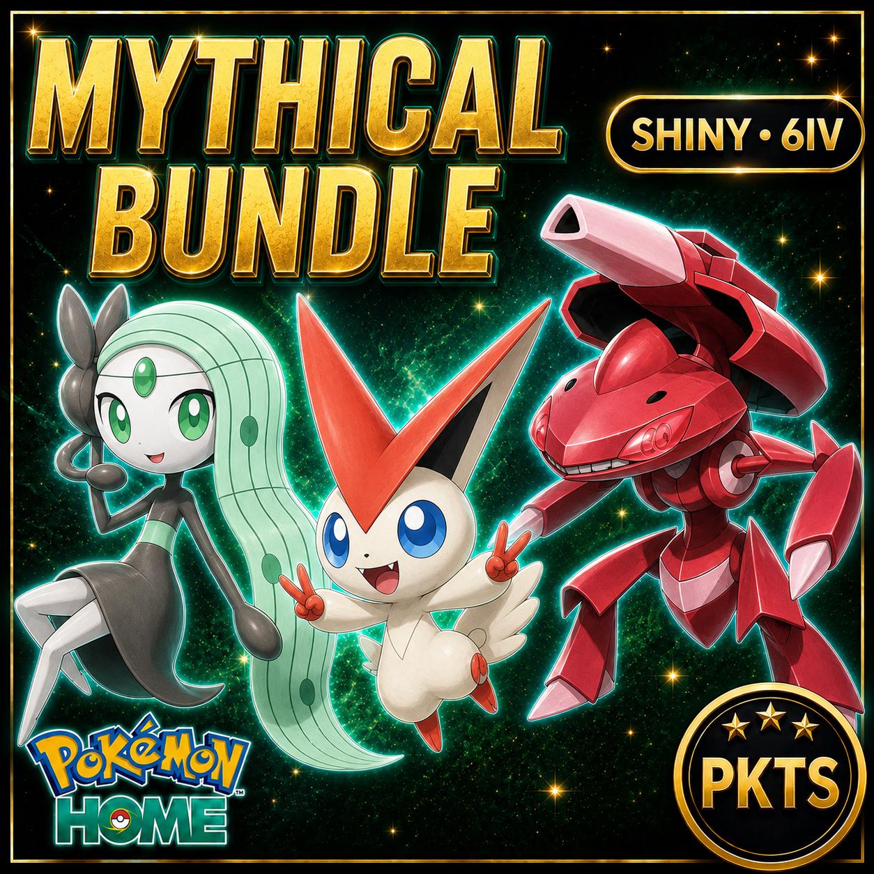 Pokemon HOME Mythical Bundle Set Custom Ot Event Sv Trade FAST DELIVERY Ready