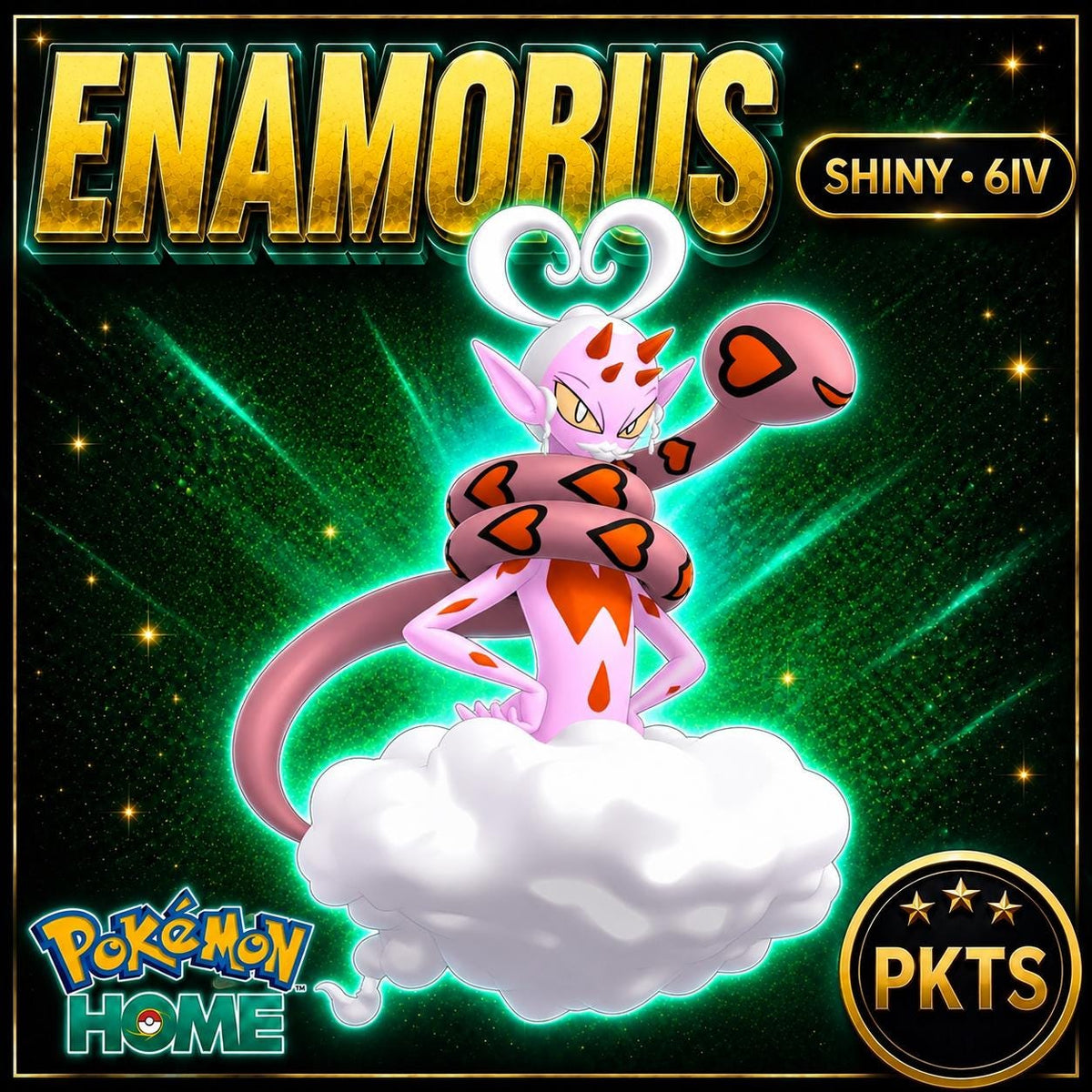 Shiny Enamorus Pokémon HOME 6IV Competitive Battle Ready