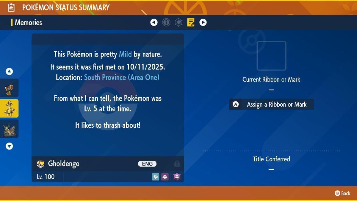 Non Shiny GHOLDENGO Ev Trained Scarlet Violet Pokémon Battle Ready Competitive Free Bonus Shiny Fast Delivery - Image 3