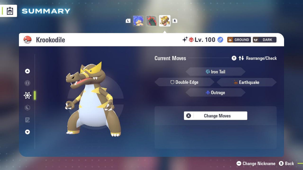 Shiny Alpha Krookodile Pokémon Legends ZA 6IV Competitive Battle Ready - Image 3