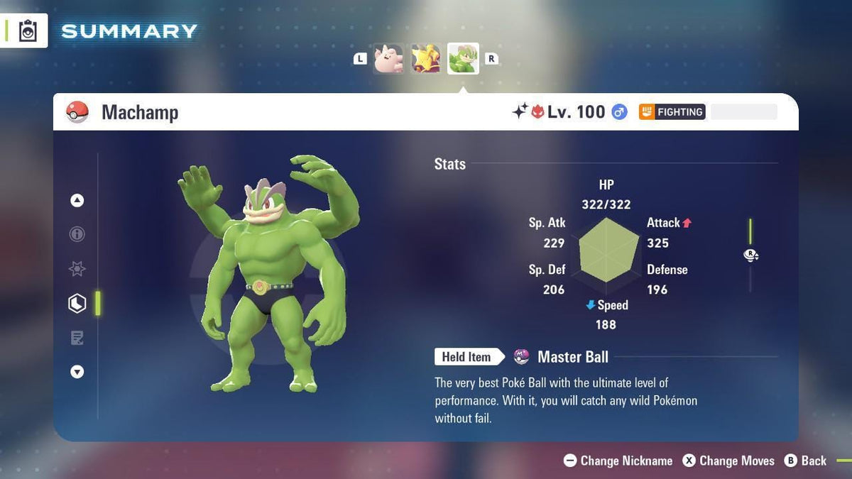 Shiny Alpha Machamp Pokémon Legends ZA 6IV Competitive Battle Ready - Image 2