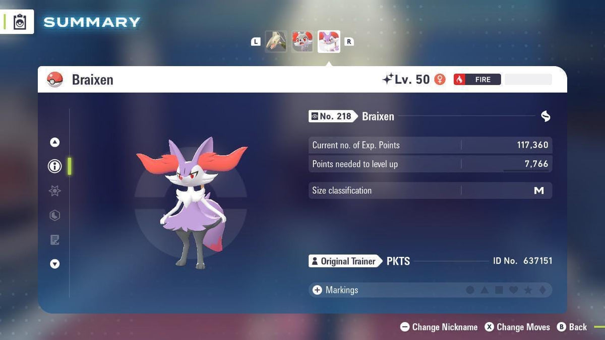 Shiny BRAIXEN Pokémon Legends ZA 6IV Competitive Battle Ready - Image 2