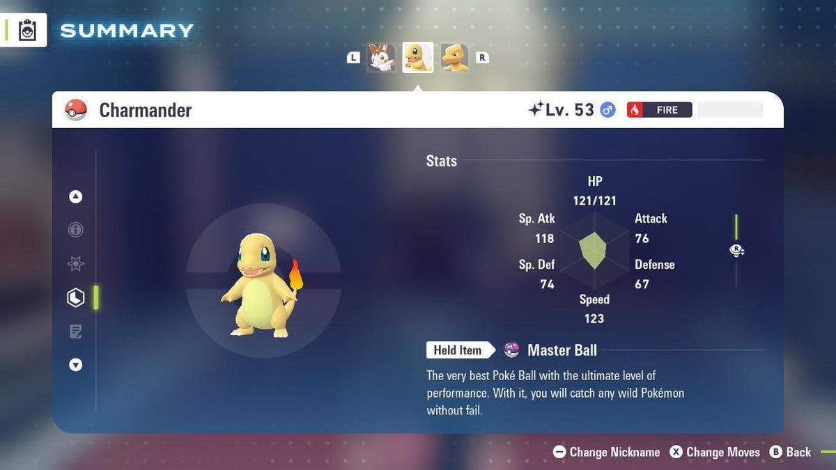 Shiny CHARMANDER Pokémon Legends ZA 6IV Competitive Battle Ready - Image 2