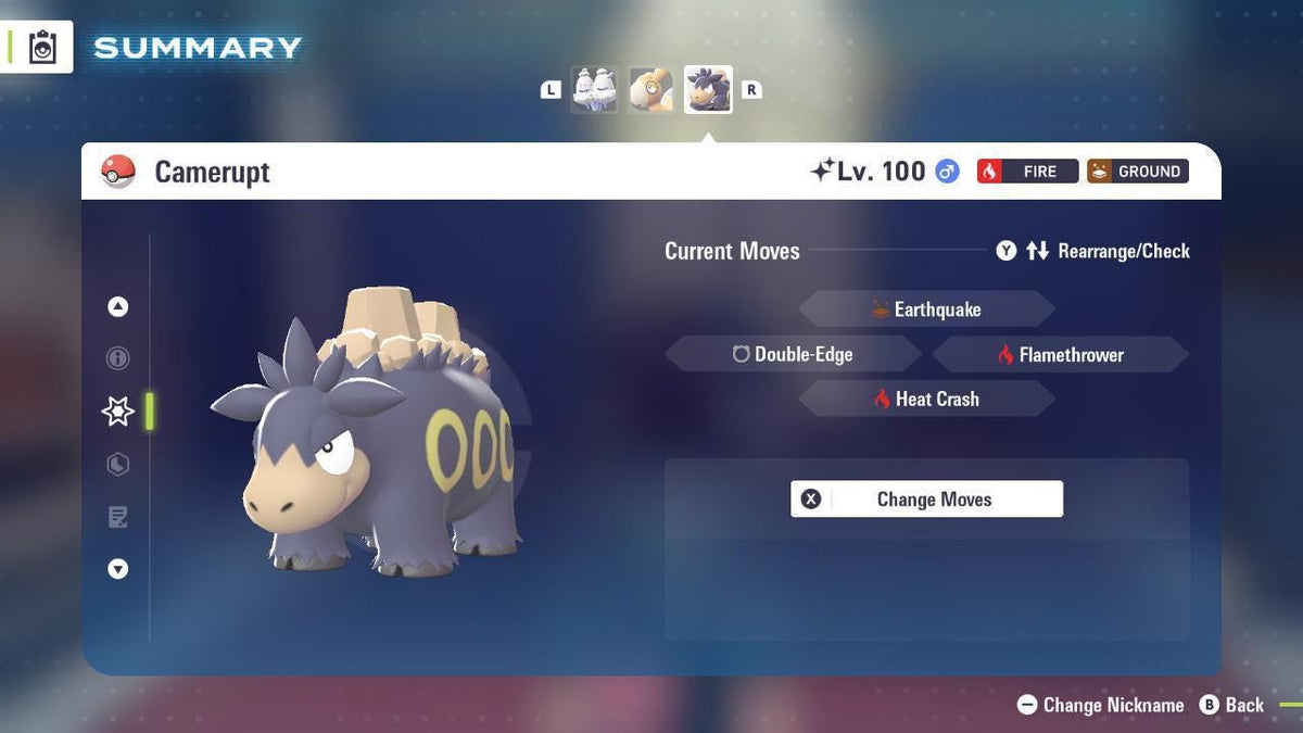 Shiny CAMERUPT Pokémon Legends ZA 6IV Competitive Battle Ready - Image 4