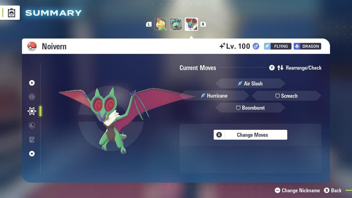 Shiny NOIVERN Pokémon Legends ZA 6IV Competitive Battle Ready - Image 4