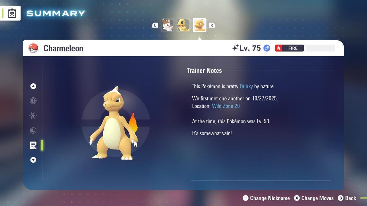 Shiny CHARMELEON Pokémon Legends ZA 6IV Competitive Battle Ready - Image 4