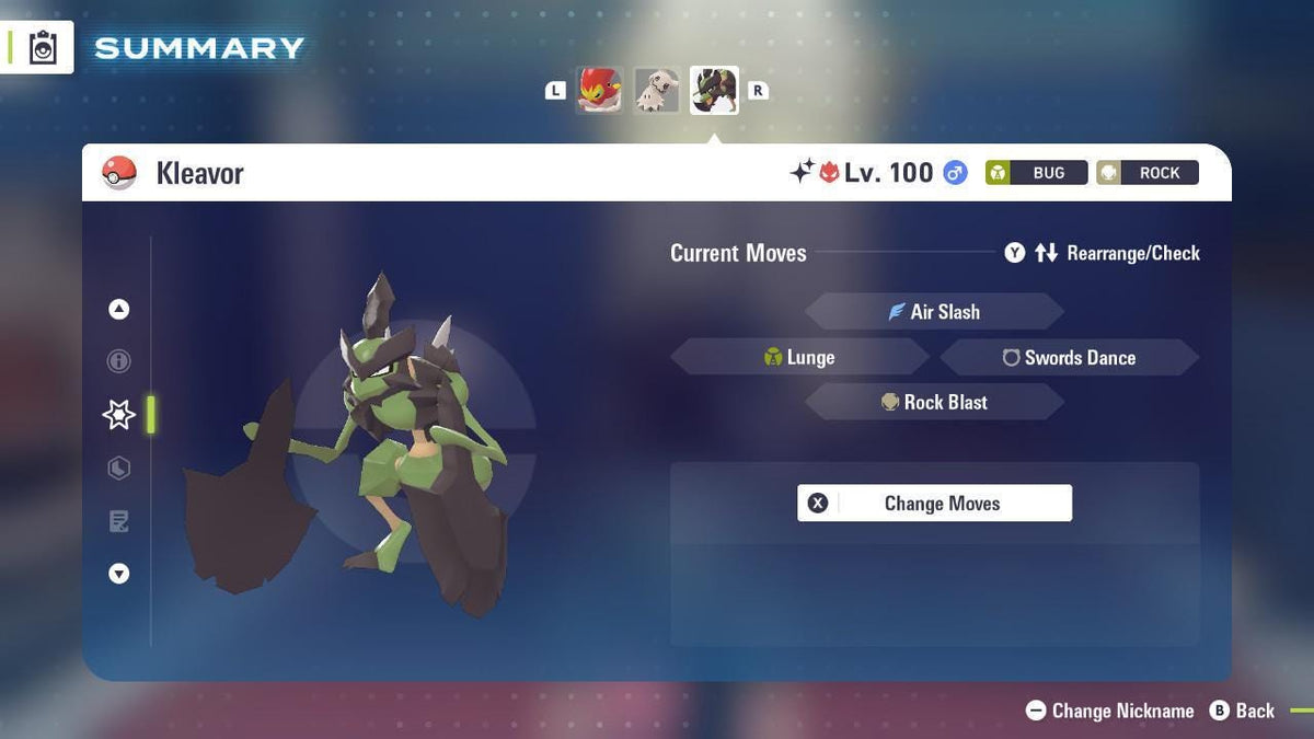 Shiny Alpha Kleavor Pokemon Legends Za Mega Dimension DLC 6IV Competitive Battle Ready - Image 4