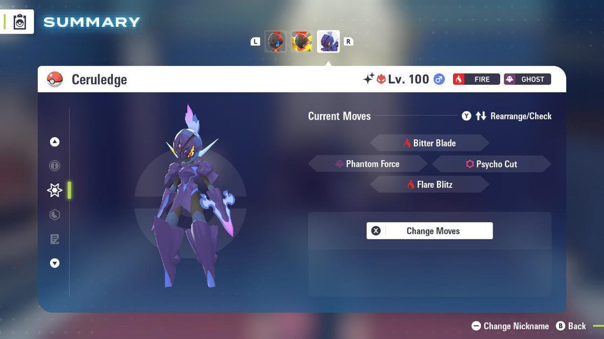 Shiny Alpha Ceruledge Pokemon Legends Za Mega Dimension DLC 6IV Competitive Battle Ready - Image 4