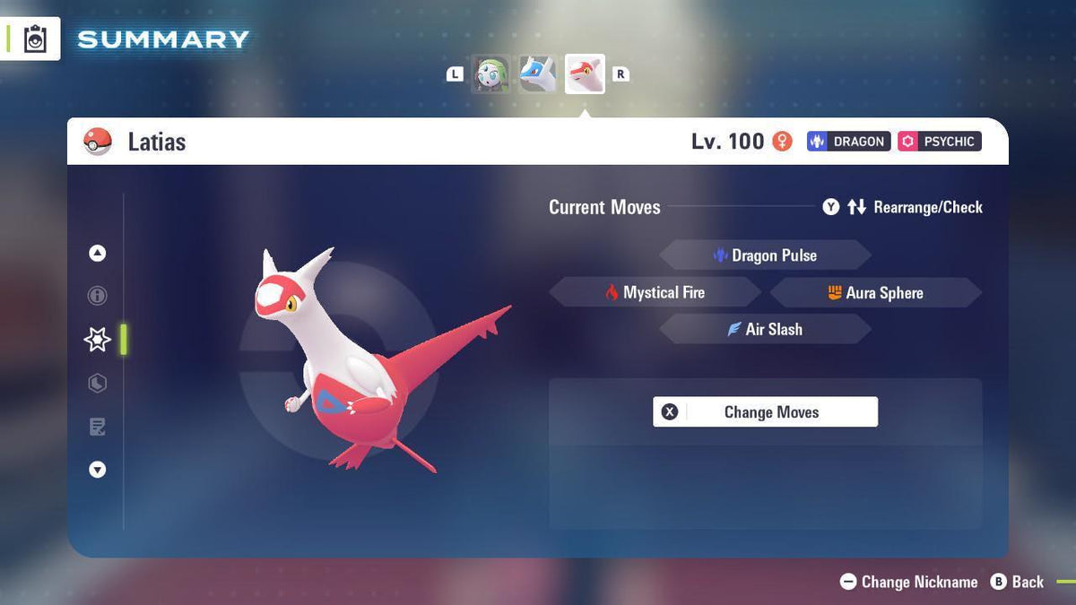 Non Shiny 6IV Latias Pokemon Legends Za Mega Dimension DLC 6IV Competitive Battle Ready - Image 4