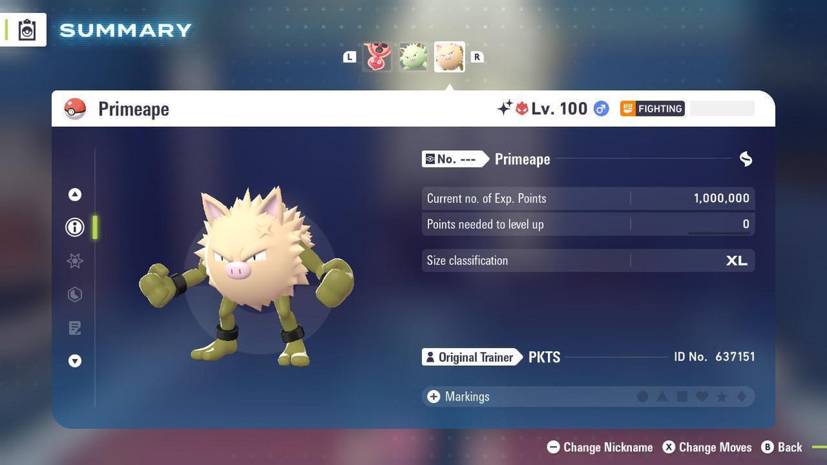 Shiny Alpha Primeape Pokemon Legends Za Mega Dimension DLC 6IV Competitive Battle Ready - Image 2