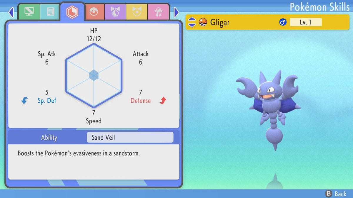 SHINY 6IV GLIGAR Pokémon Brilliant Diamond and Shining Pearl 6IV Competitive Battle Ready - Image 2