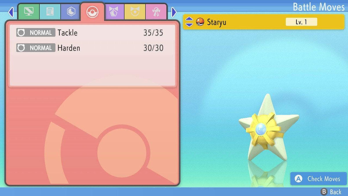 SHINY 6IV STARYU Pokémon Brilliant Diamond and Shining Pearl 6IV Competitive Battle Ready - Image 4