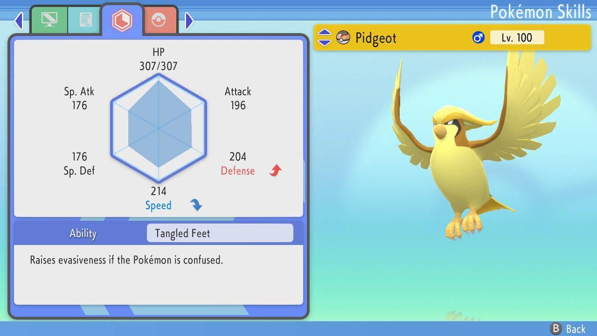 Shiny PIDGEOT Pokemon Brilliant Diamond Shining Pearl 6IV Competitive Battle Ready - Image 3