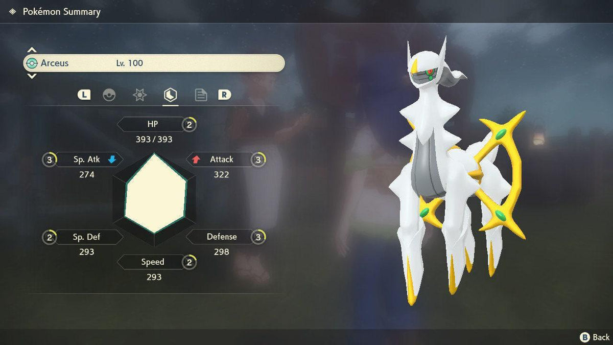 NON Shiny ARCEUS Pokémon Legends Arceus 6IV Pokemon Mythical Pokemon Competitive Battle Ready + EVs Free Shiny Ev Trained - Image 3