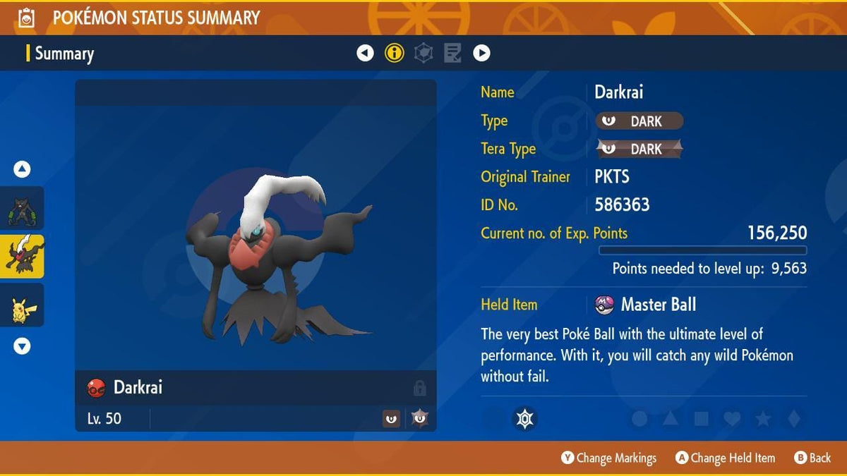 Shiny Event New Moon Darkrai 6IV Competitive Battle Ready - Image 1