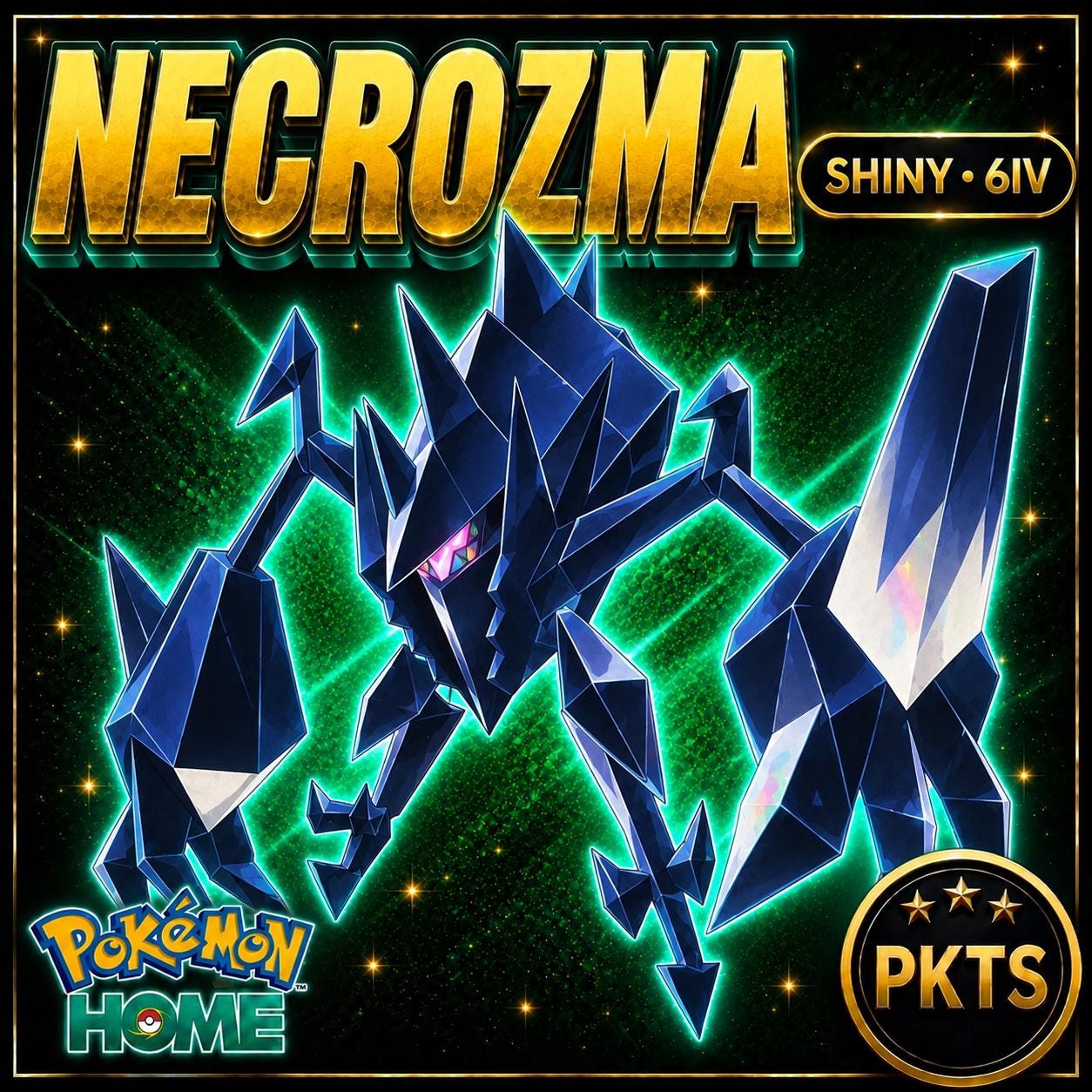 Shiny Necrozma Pokémon HOME 6IV Competitive Battle Ready