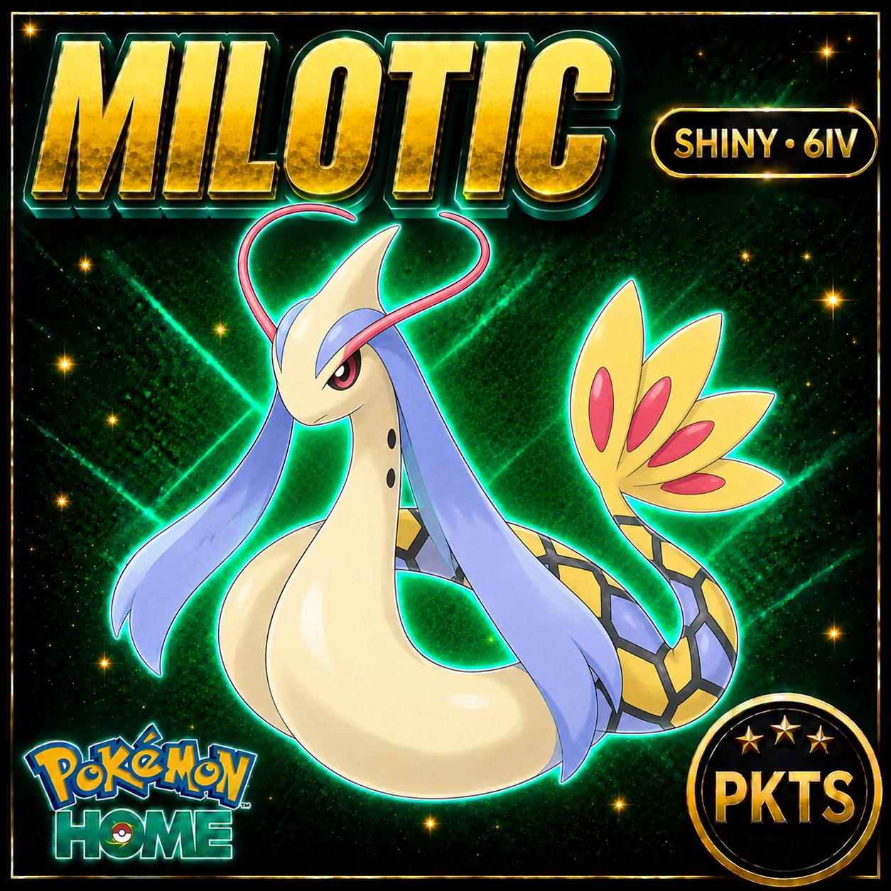 Pokemon HOME Shiny 6IV Milotic Custom Ot Event Sv Trade FAST DELIVERY Ready