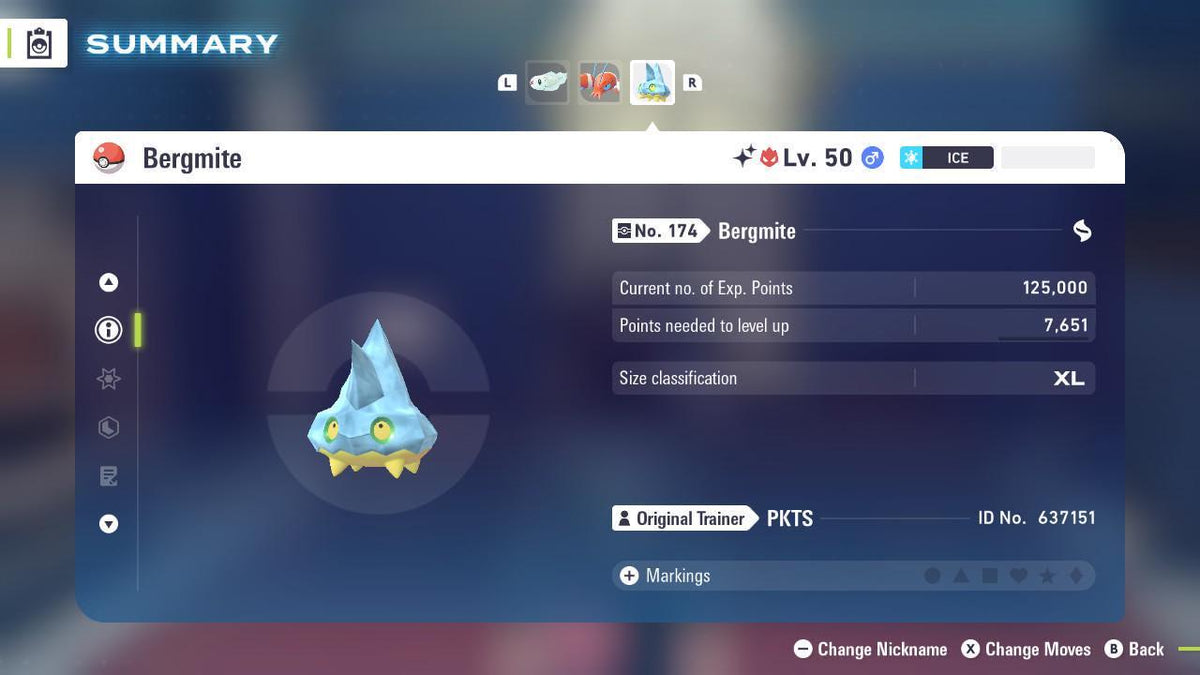 Shiny Alpha Bergmite Pokémon Legends ZA 6IV Competitive Battle Ready - Image 2