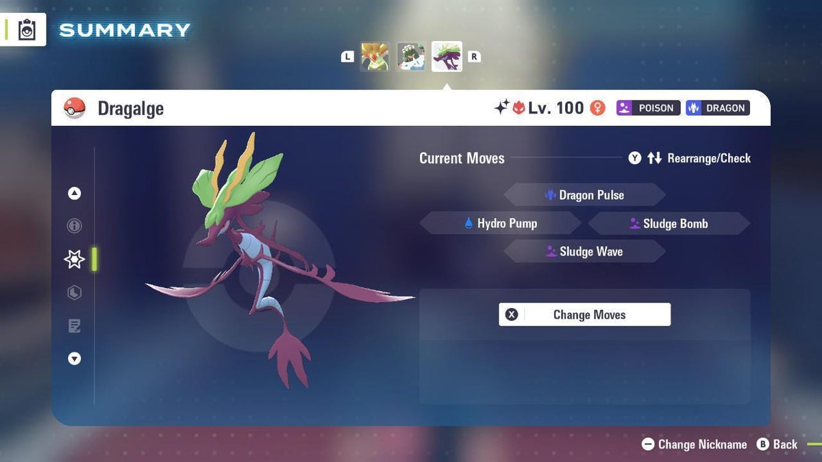 Shiny Alpha Dragalge Pokémon Legends ZA 6IV Competitive Battle Ready - Image 3