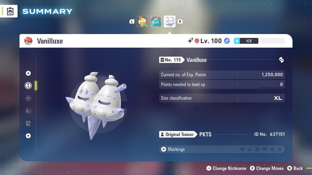 Shiny Alpha Vanilluxe Pokémon Legends ZA 6IV Competitive Battle Ready - Image 3