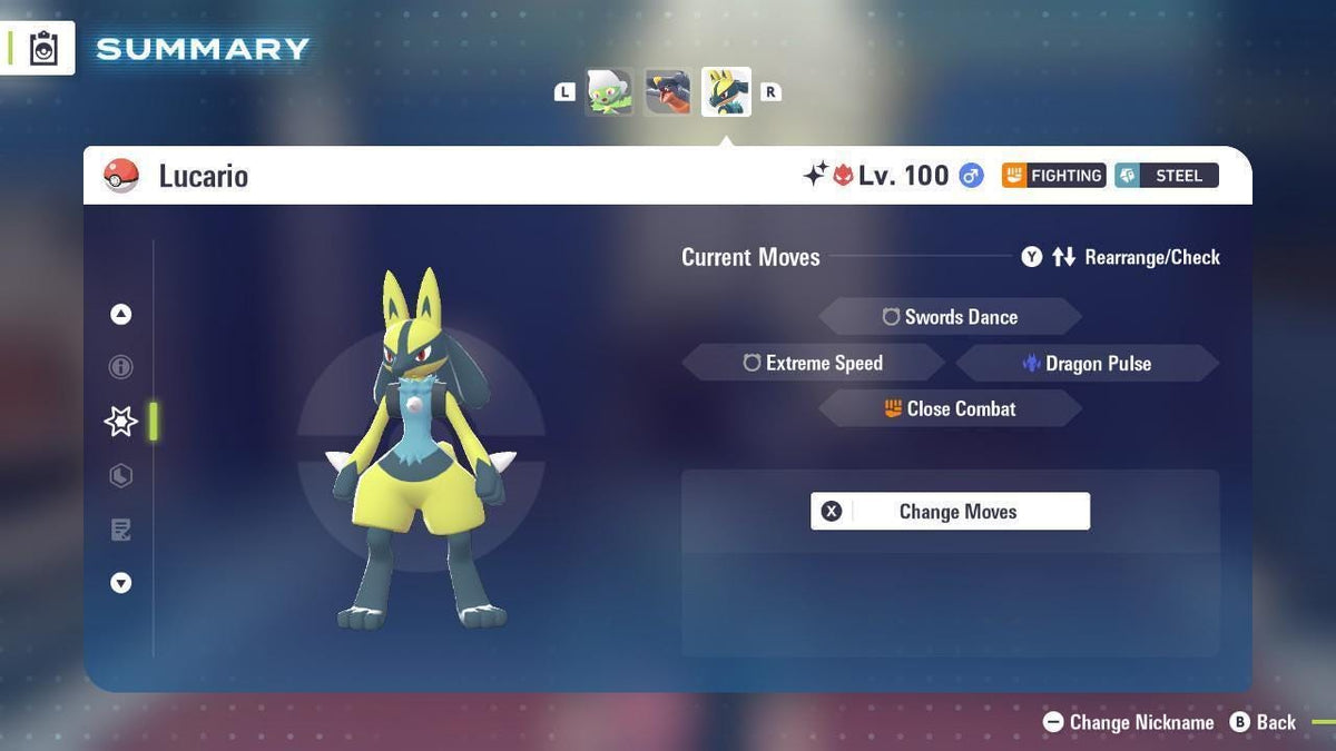 Shiny Alpha Lucario Pokémon Legends ZA 6IV Competitive Battle Ready - Image 4